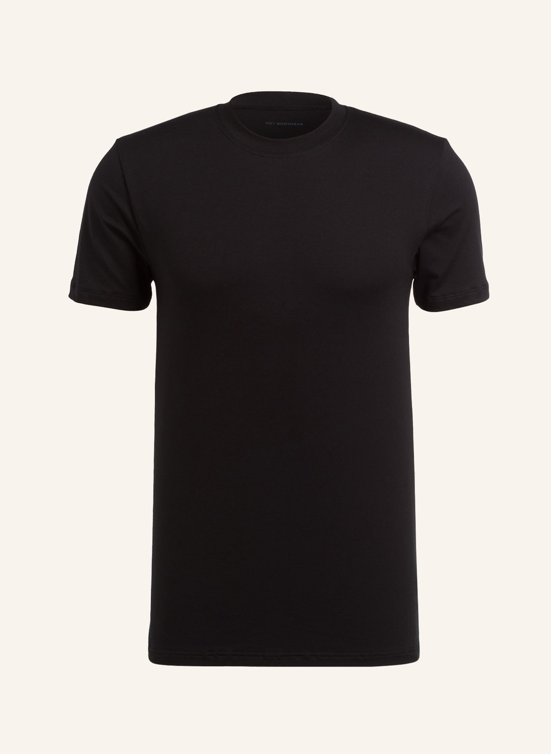 Mey T-Shirt Serie Dry Cotton schwarz von mey