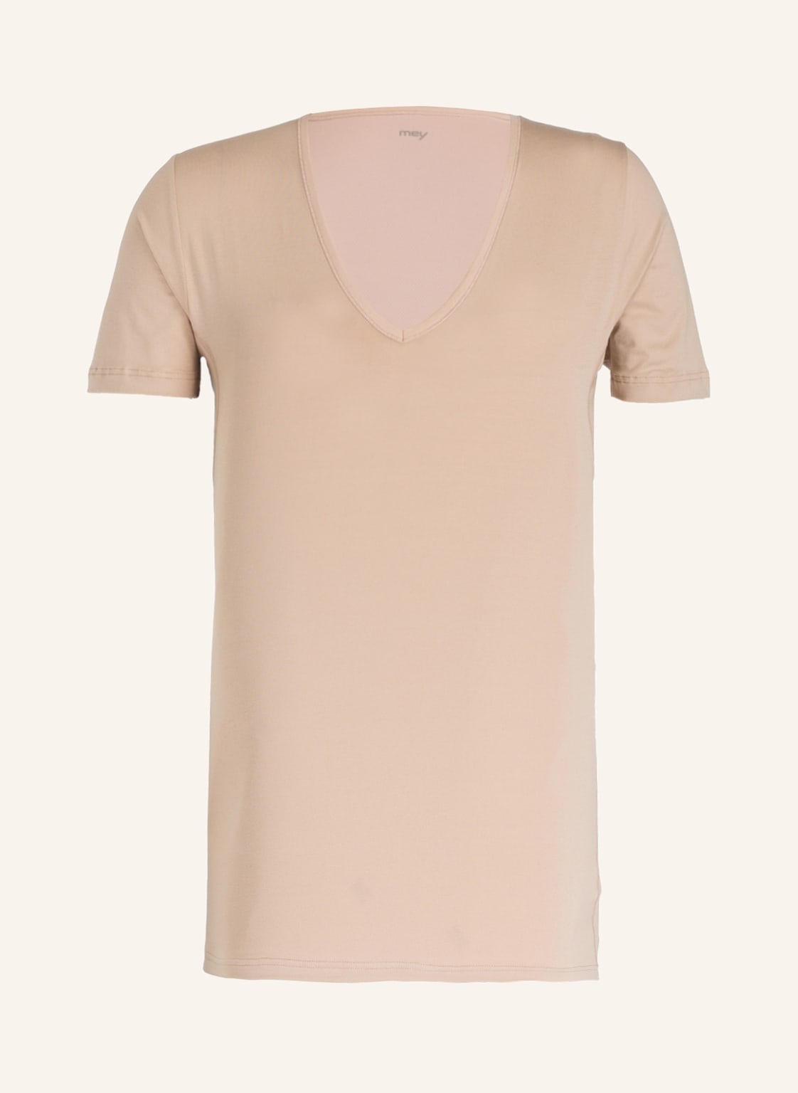 Mey V-Shirt Serie Dry Cotton beige von mey