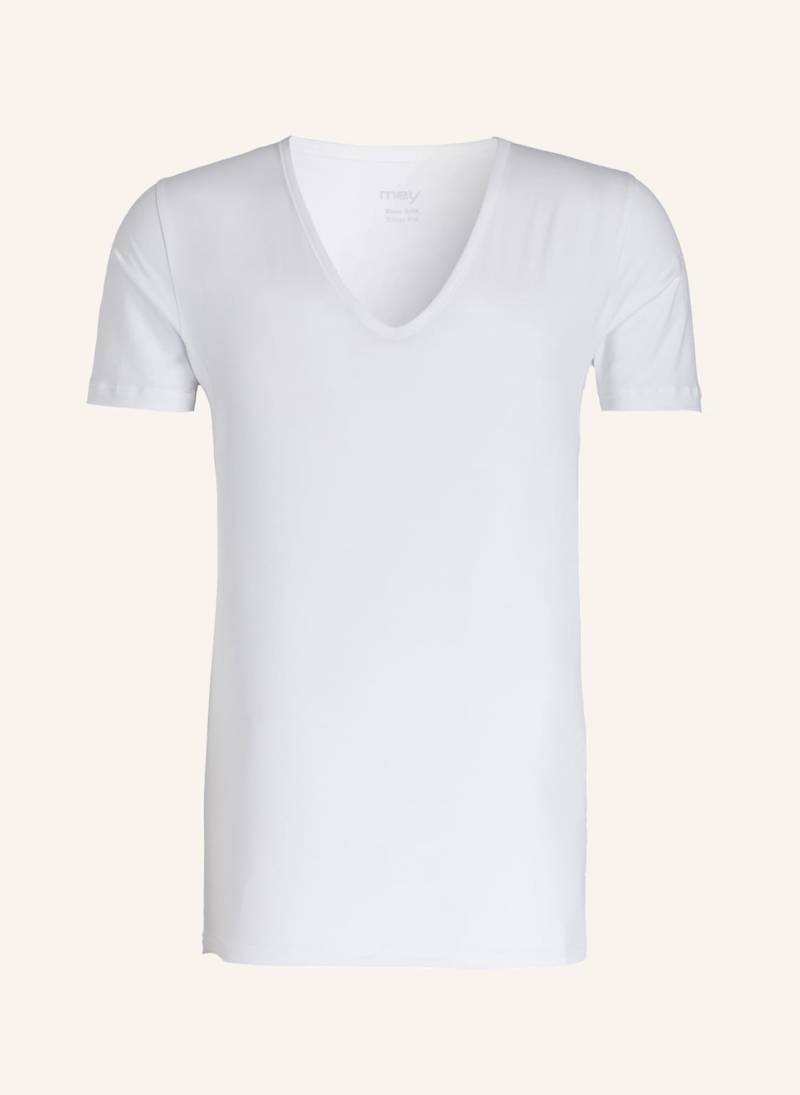 Mey V-Shirt Serie Dry Cotton weiss von mey