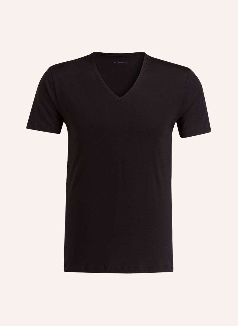 Mey V-Shirt Serie Dry Cotton schwarz von mey