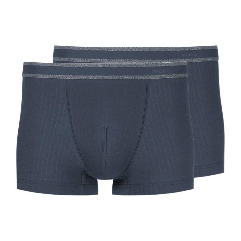 2er Pack Unlimited - Retro Short Pant Herren Grau L von mey