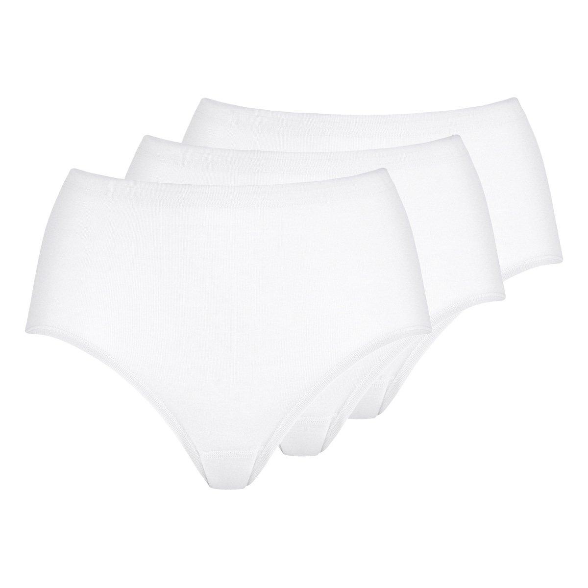 3er-pack 2000 - Taillen-slip Damen Weiss XL von mey