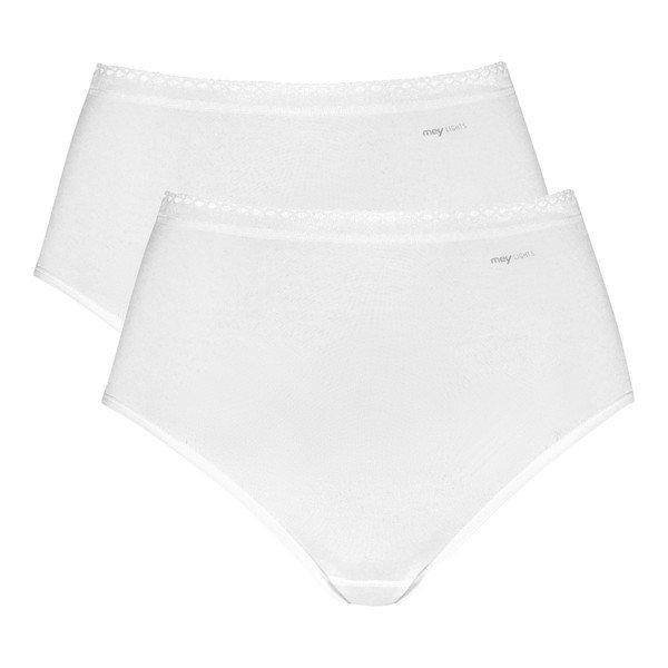 2er Pack Lights - Taillen-slip Damen Weiss XXL von mey