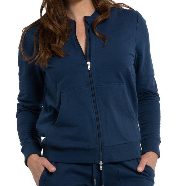 mey - Night2Day Mia Homewear Jacke, für Damen, Marine, Größe S von mey