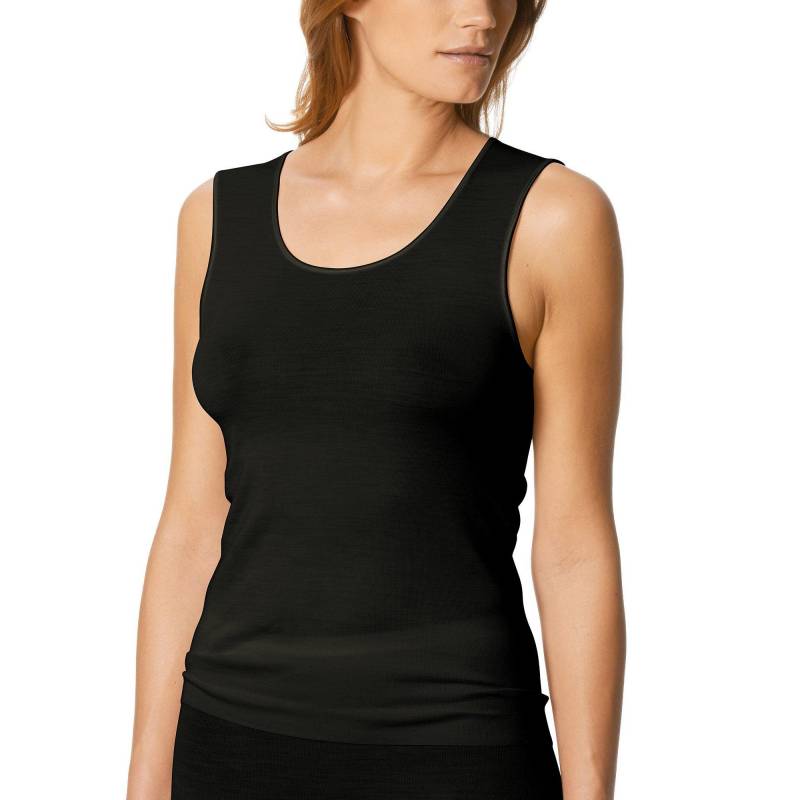 mey - Top, ohne Arm, für Damen, Black, Größe 38 von mey