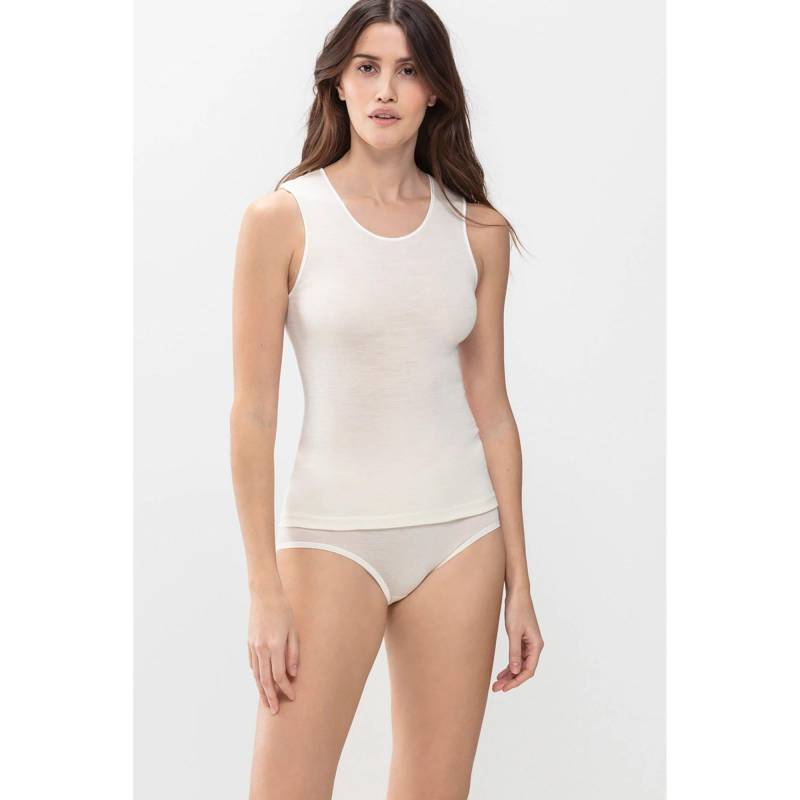 mey - Top, ohne Arm, für Damen, Weiss, Größe 46 von mey