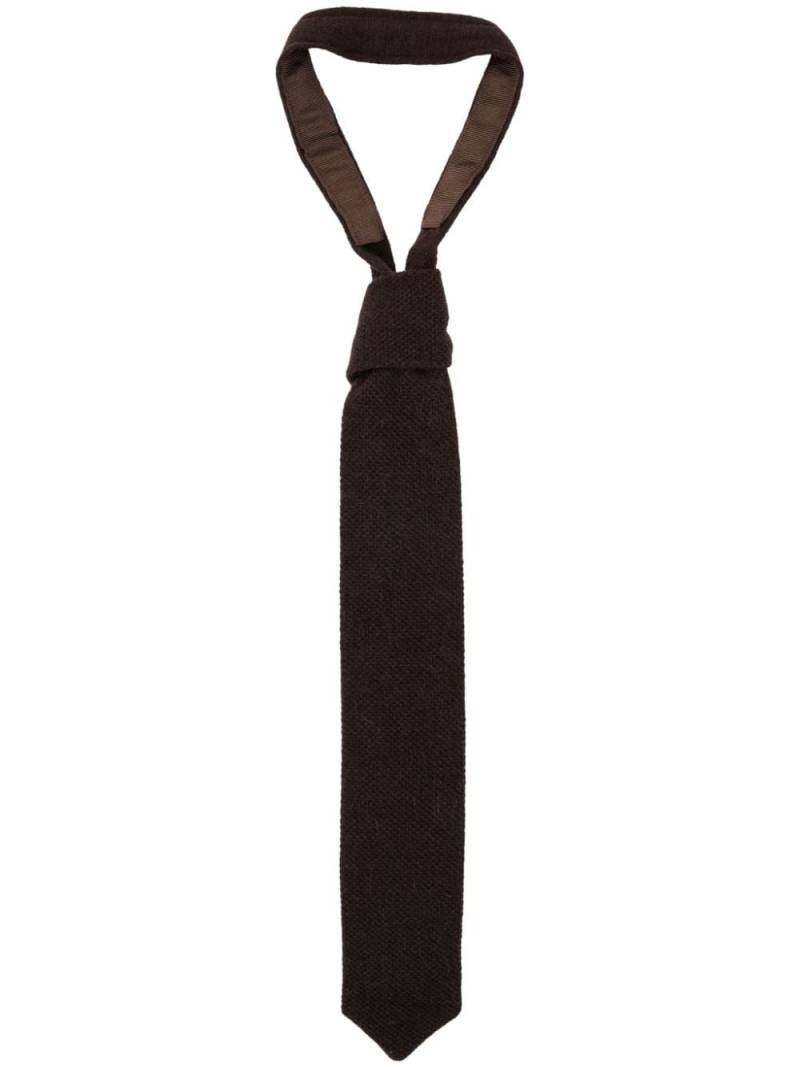 mfpen knitted tie - Brown von mfpen