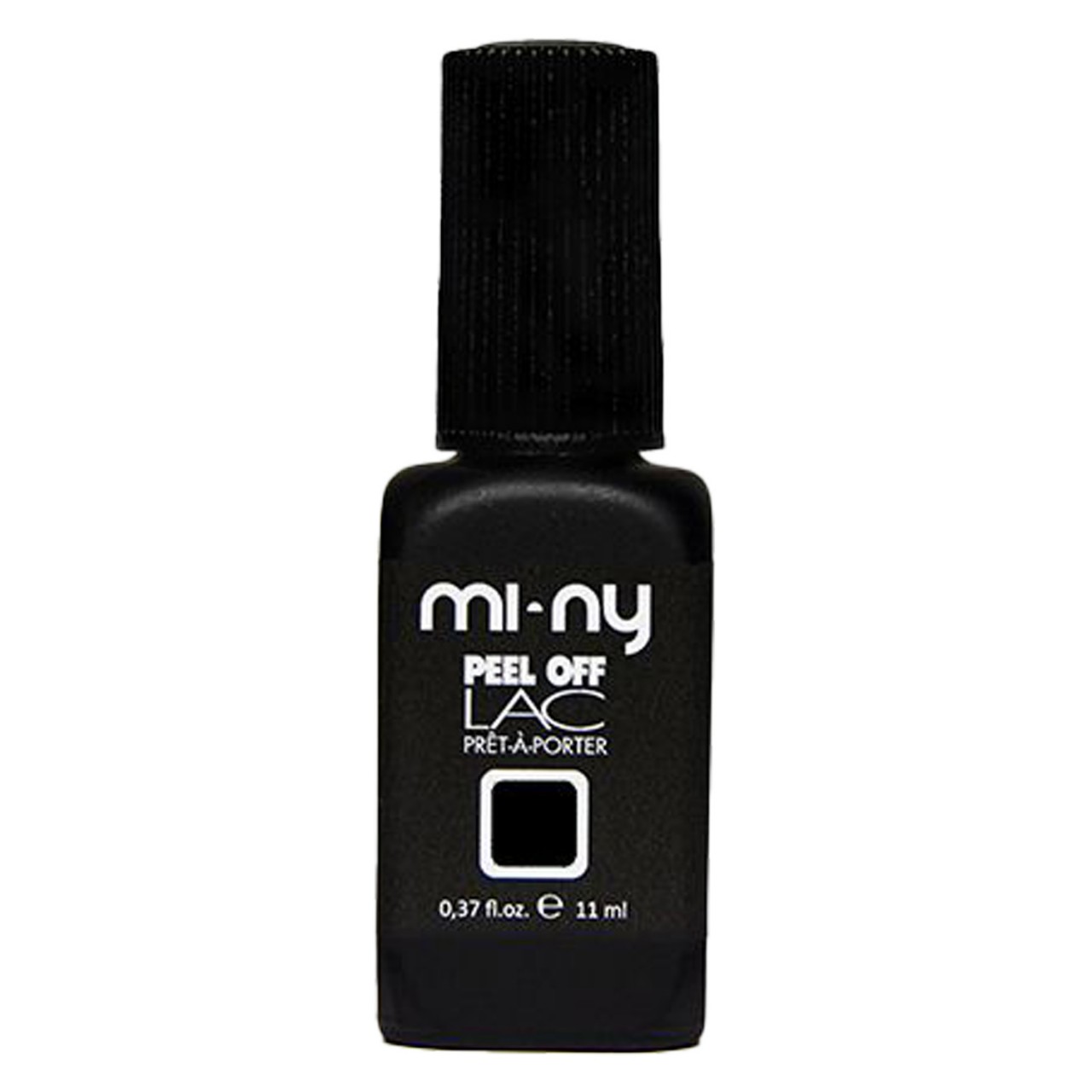 One Step Peel Off Gel Polish - Deep Black von mi-ny