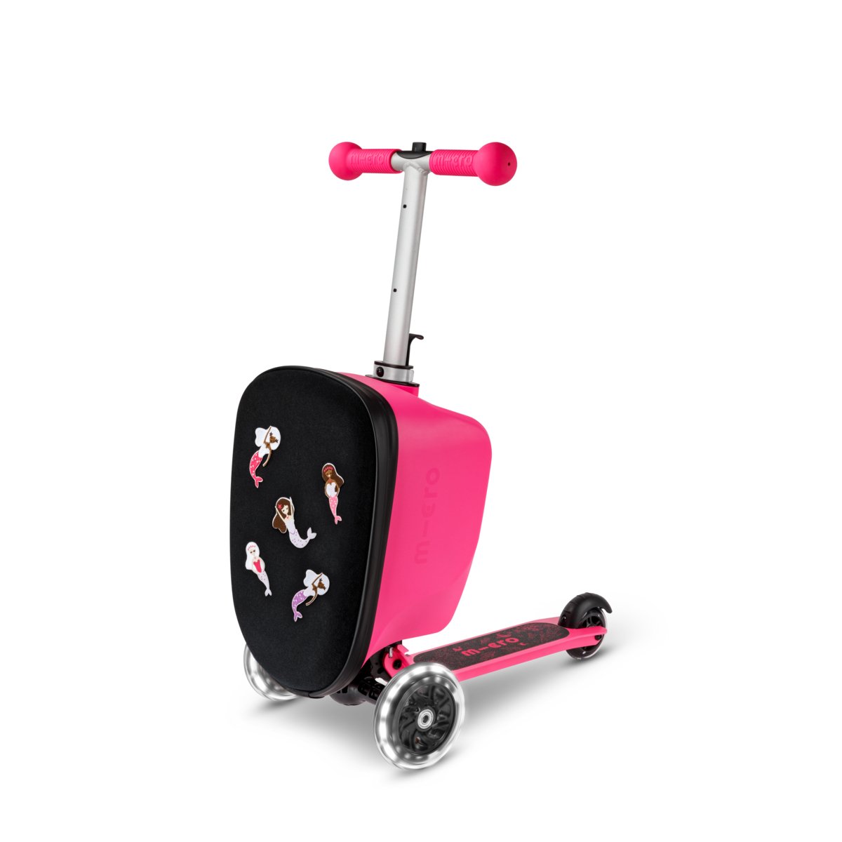 Micro Scooter Luggage Junior Patch & Play, Pink von micro