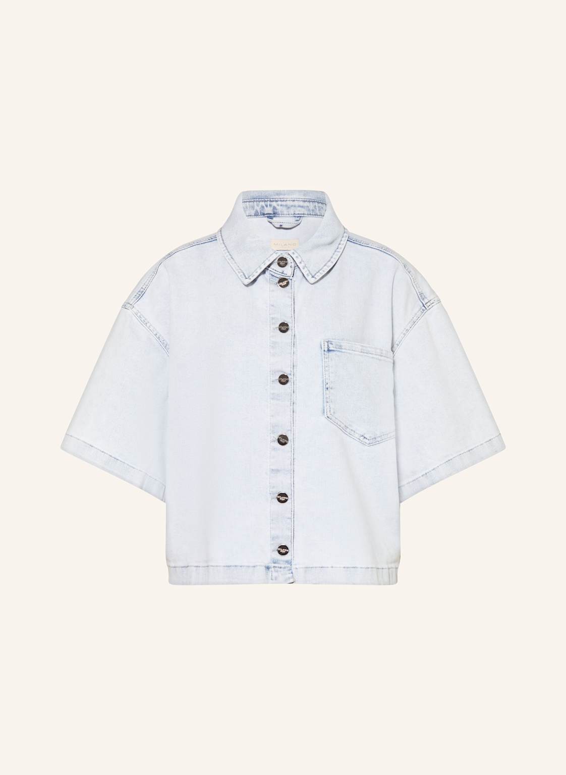 Milano Italy Jeansbluse blau Milano Italy Jeansbluse blau von milano italy
