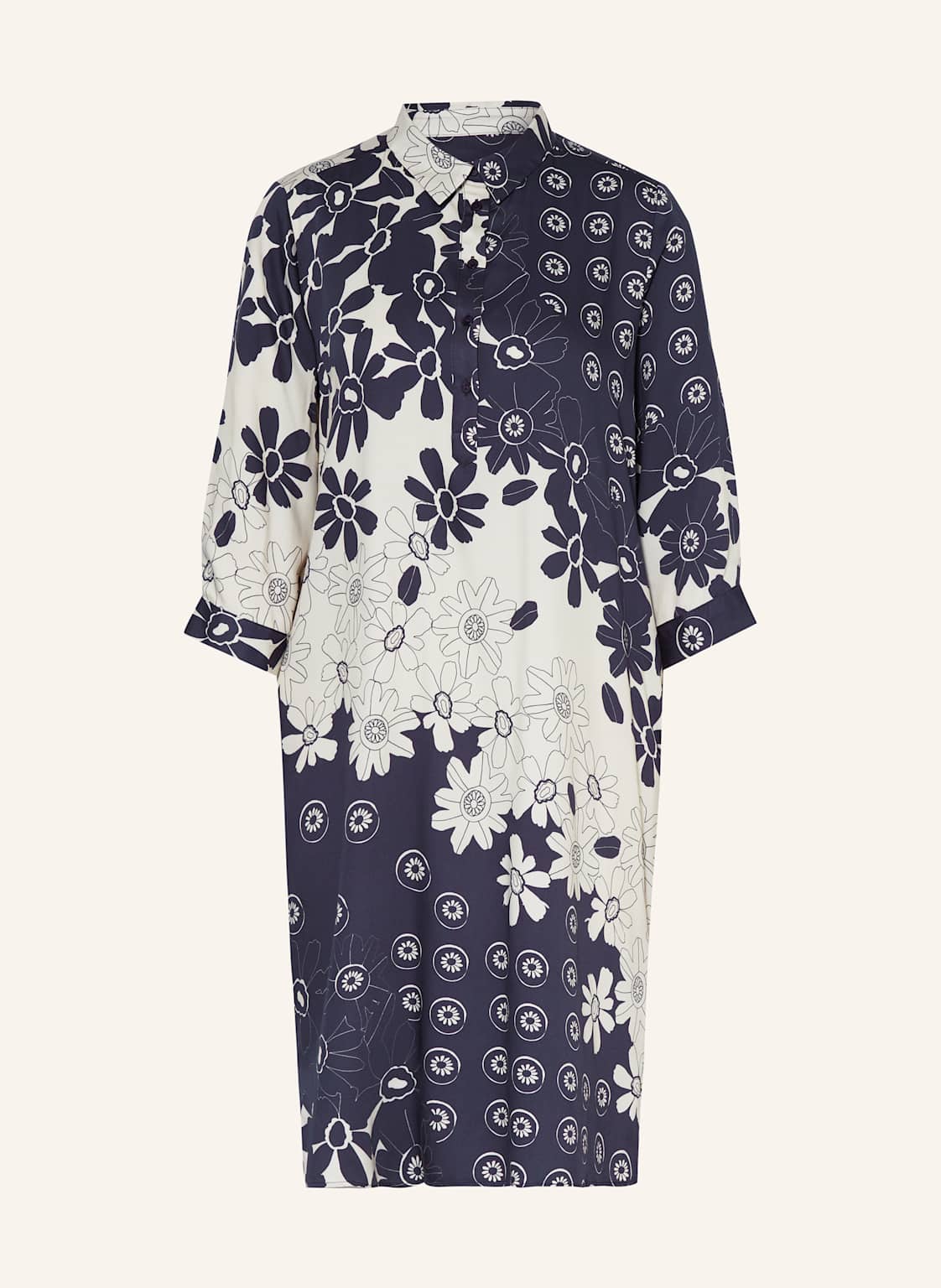 Milano Italy Kleid Mit 3/4-Arm blau Milano Italy Kleid Mit 3/4-Arm blau von milano italy