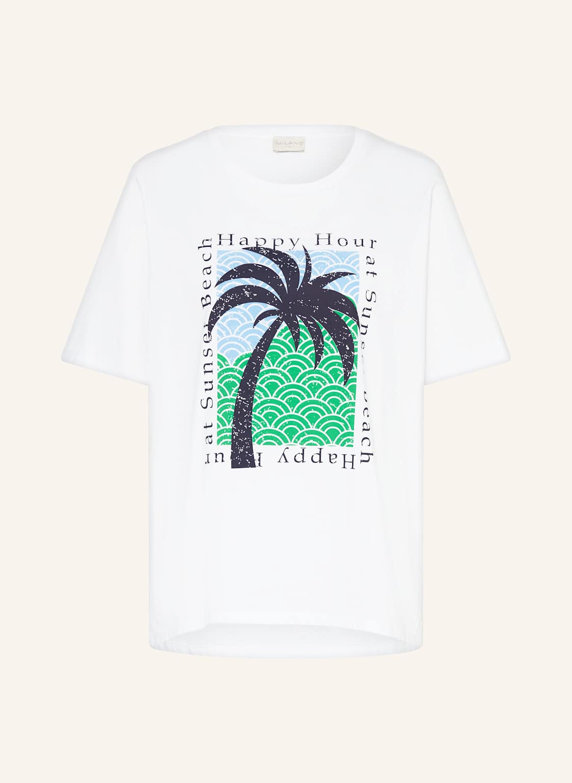 Milano Italy T-Shirt weiss Milano Italy T-Shirt weiss von milano italy