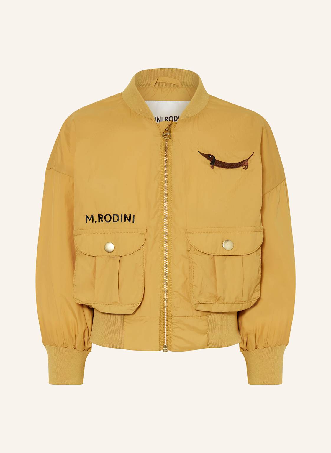 Mini Rodini Blouson gelb von mini rodini