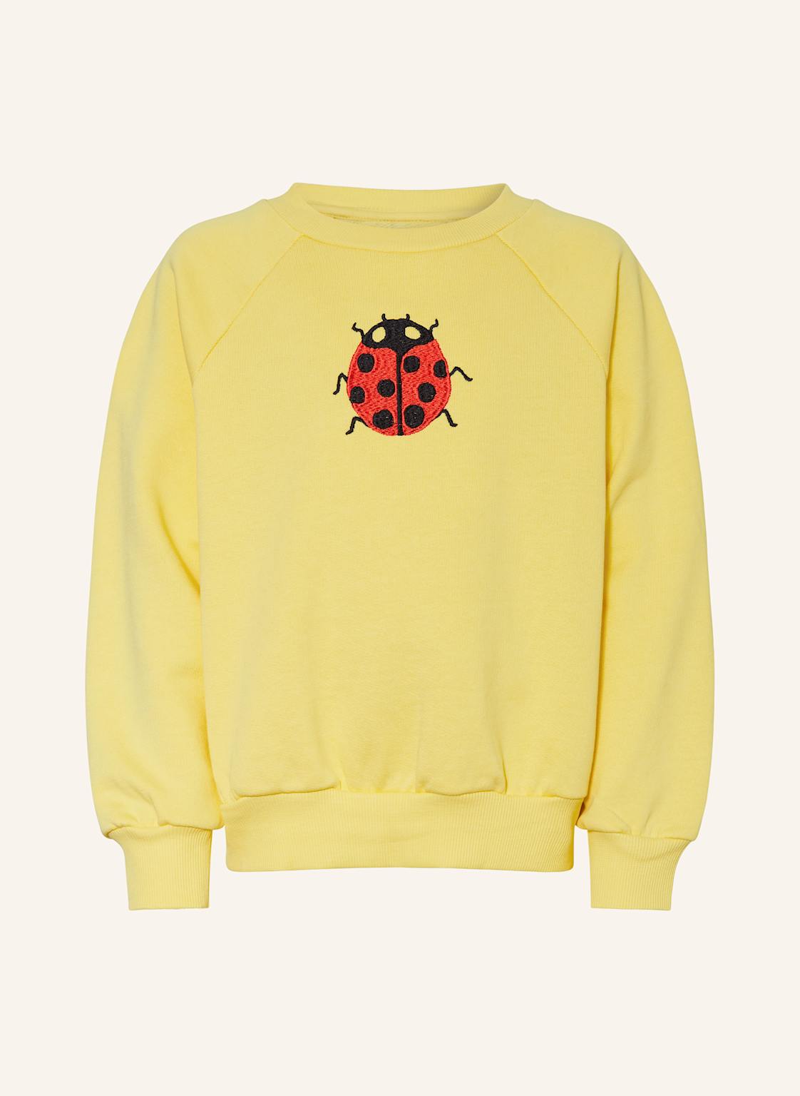 Mini Rodini Sweatshirt gelb von mini rodini