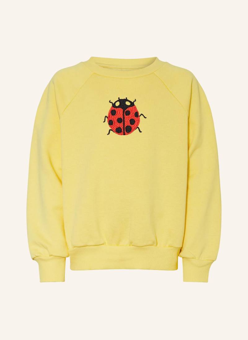 Mini Rodini Sweatshirt gelb von mini rodini