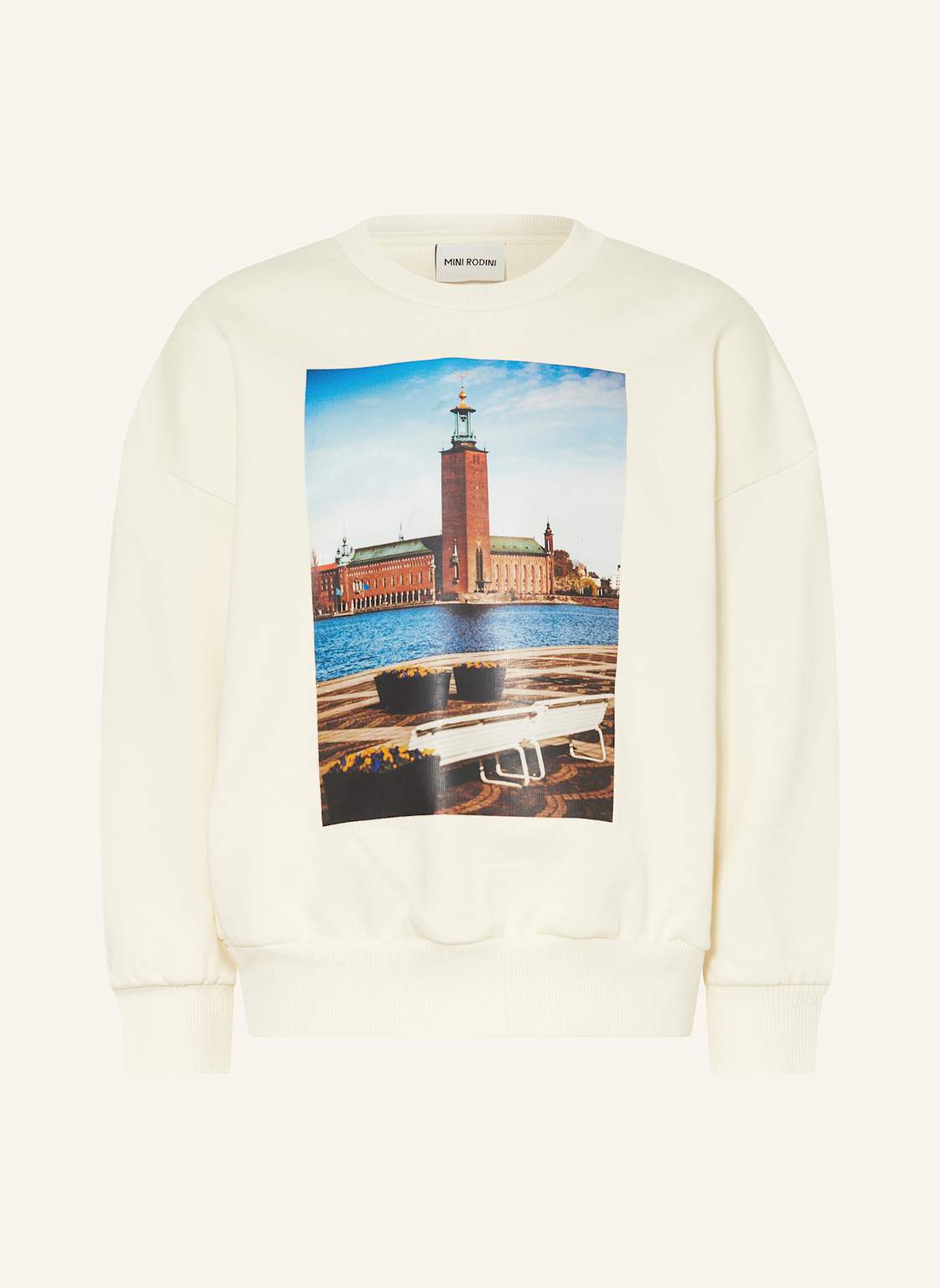 Mini Rodini Sweatshirt weiss