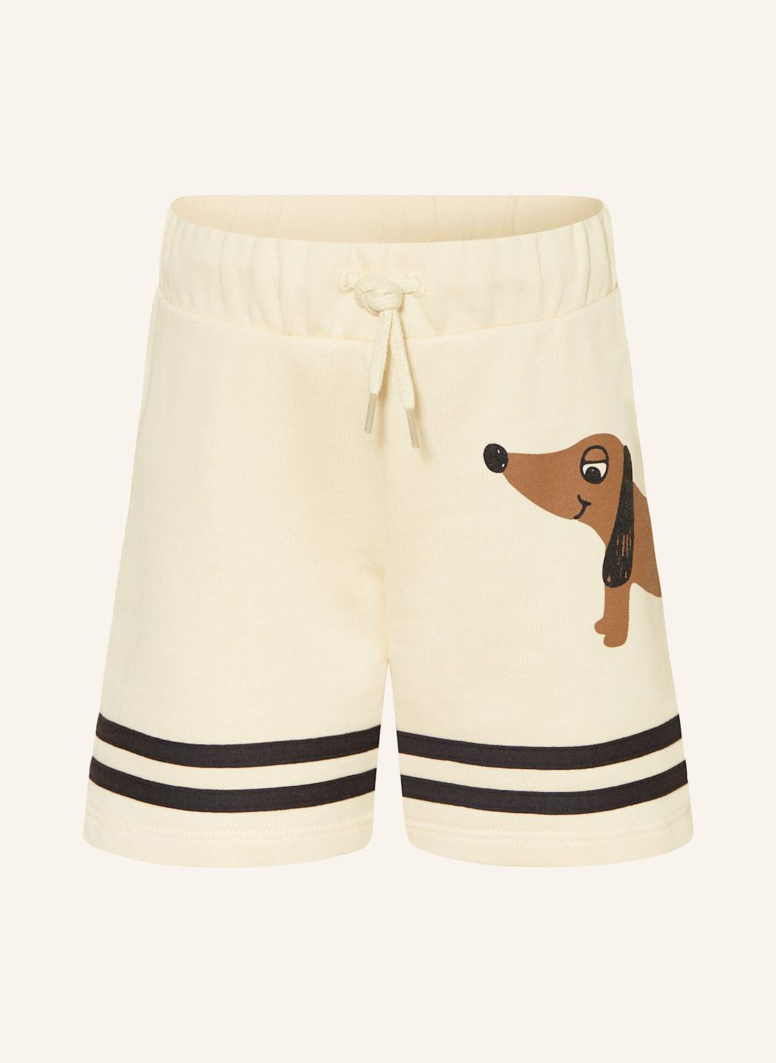 Mini Rodini Sweatshorts weiss von mini rodini