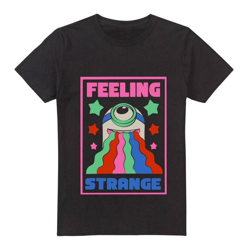 Feeling Strange Tshirt Herren Schwarz L von minions