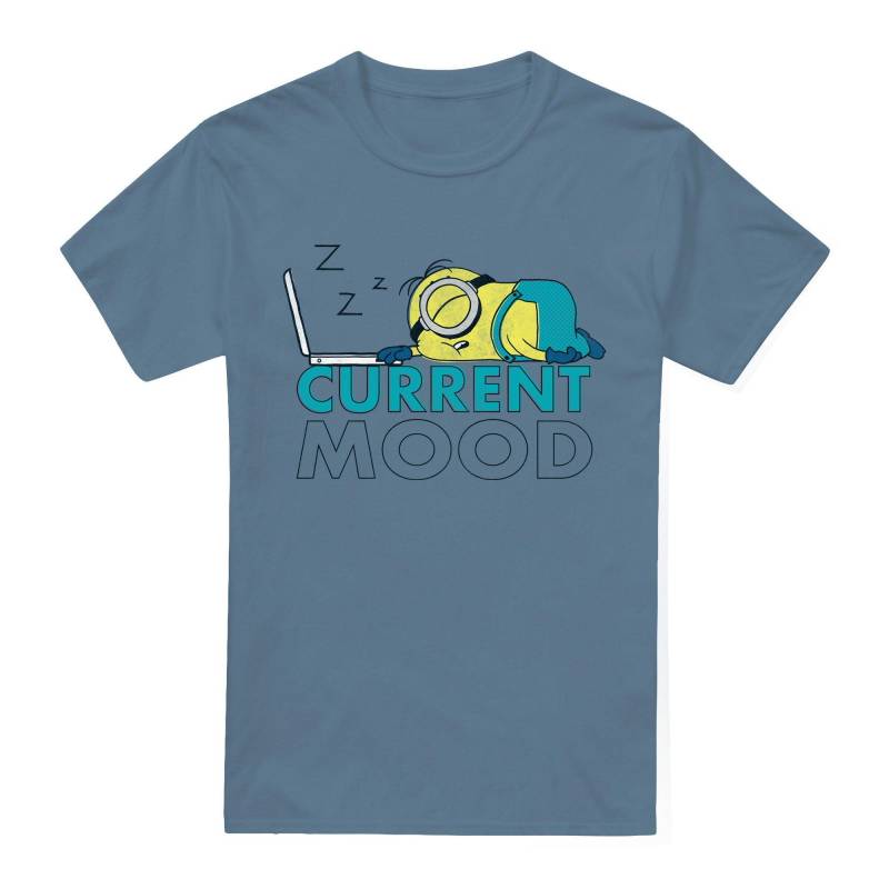 Monday Mood Tshirt Herren Indigo L von minions