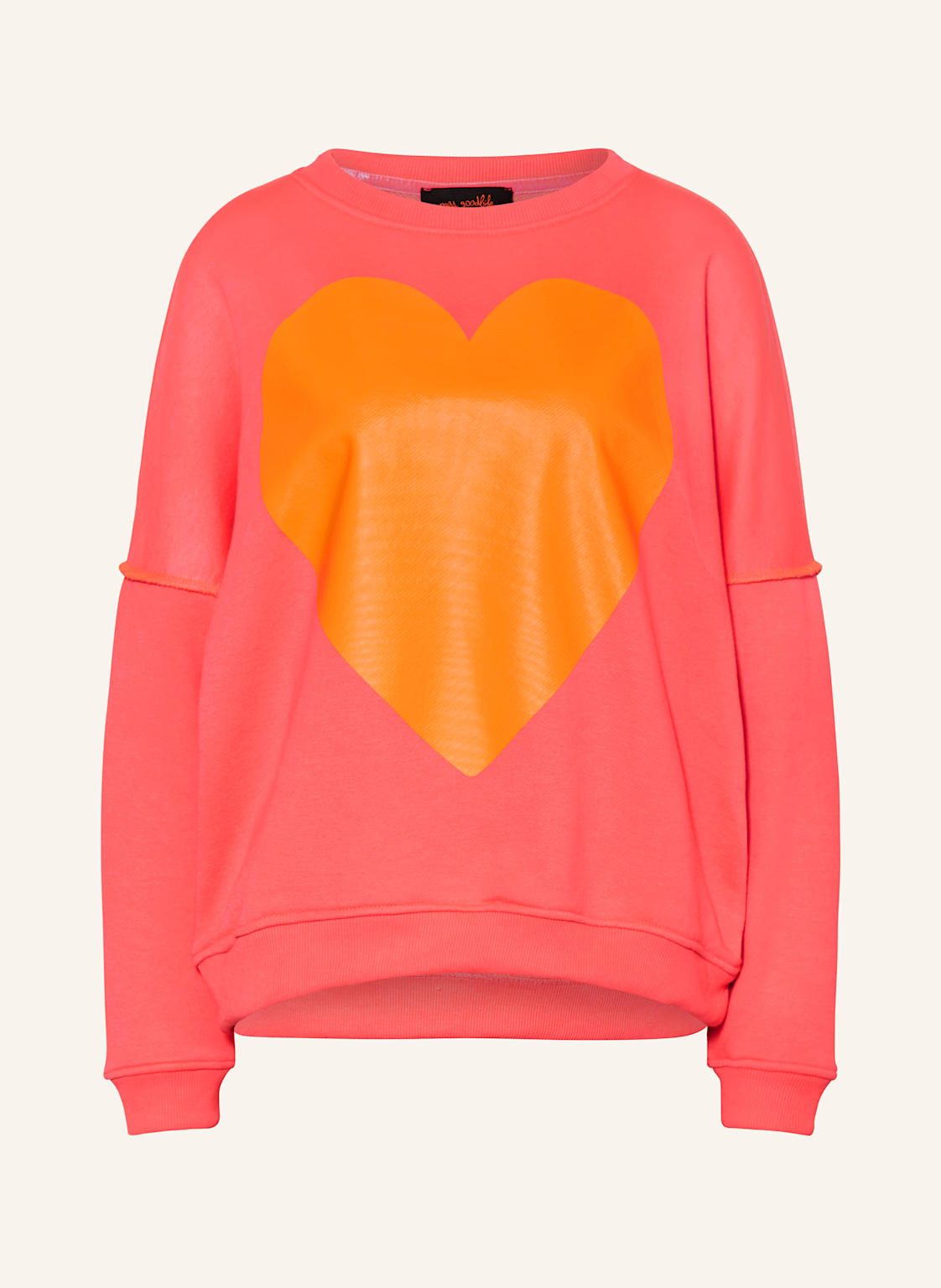 Miss Goodlife Oversized-Sweatshirt pink von miss goodlife