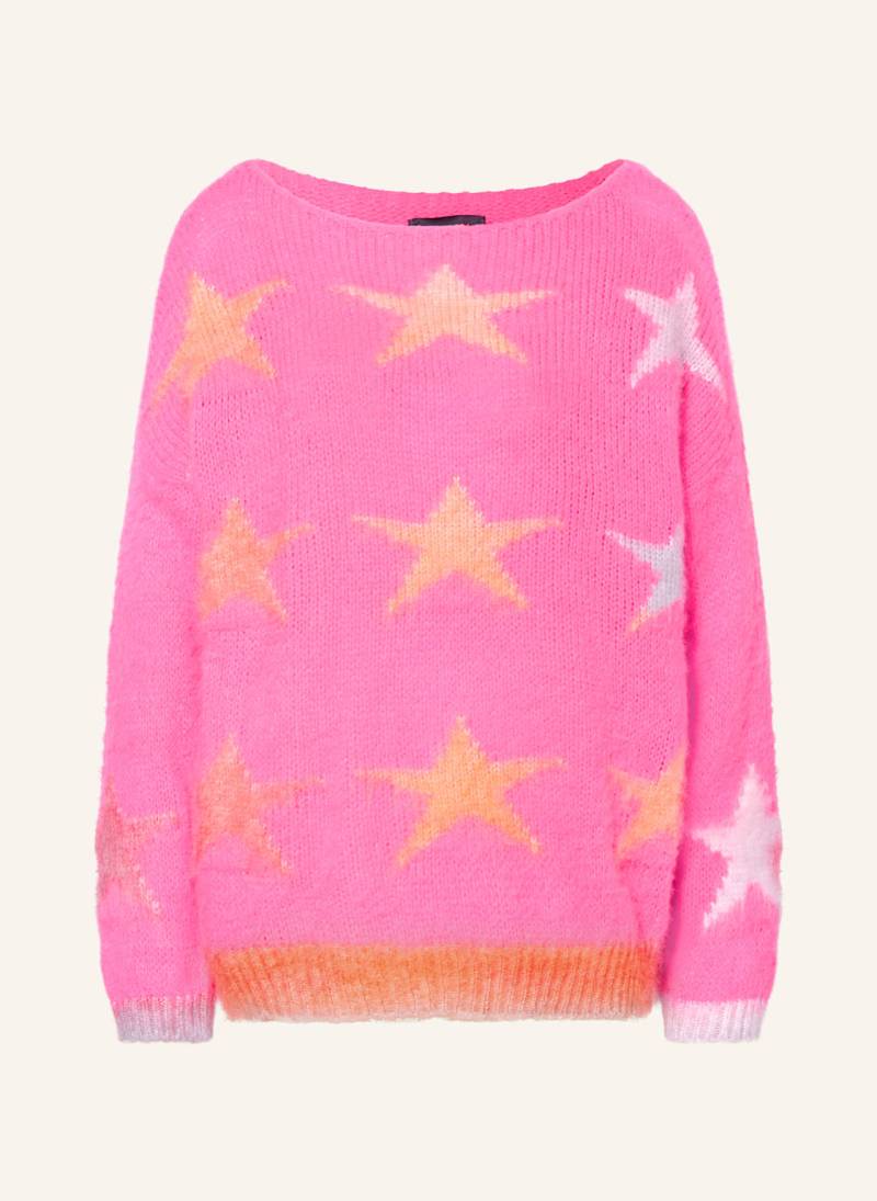 Miss Goodlife Pullover Stars pink von miss goodlife