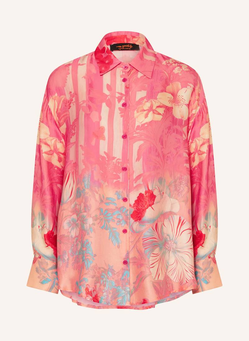 Miss Goodlife Satinbluse pink von miss goodlife