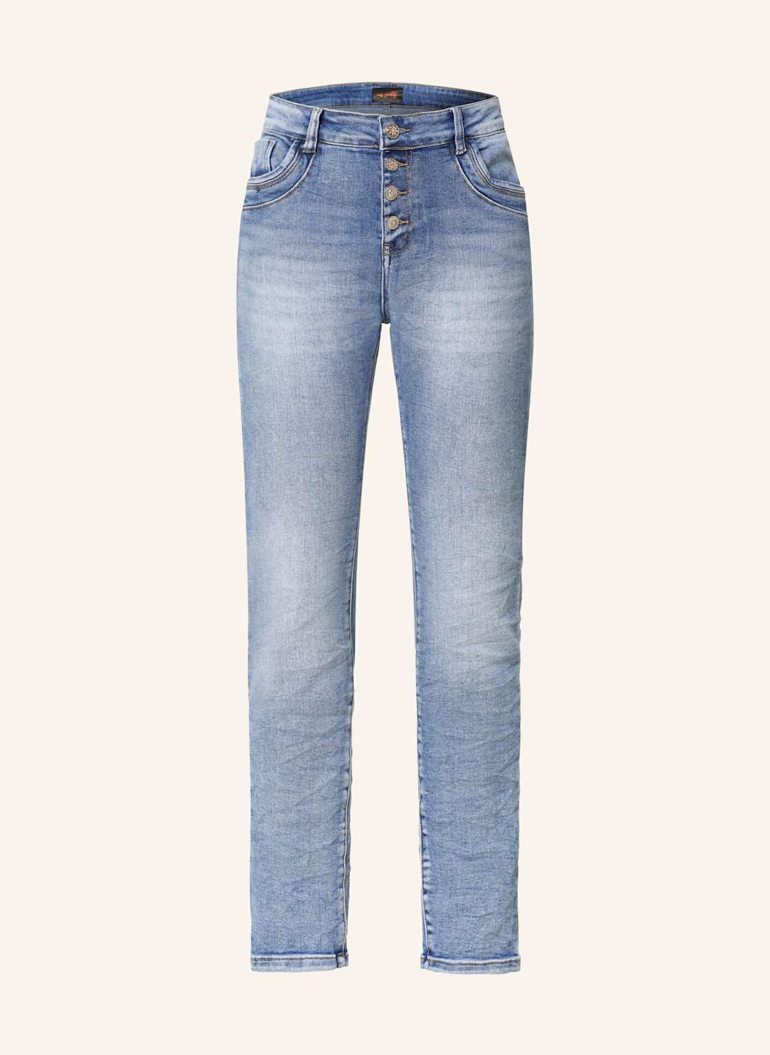 Miss Goodlife Skinny Jeans Star blau von miss goodlife