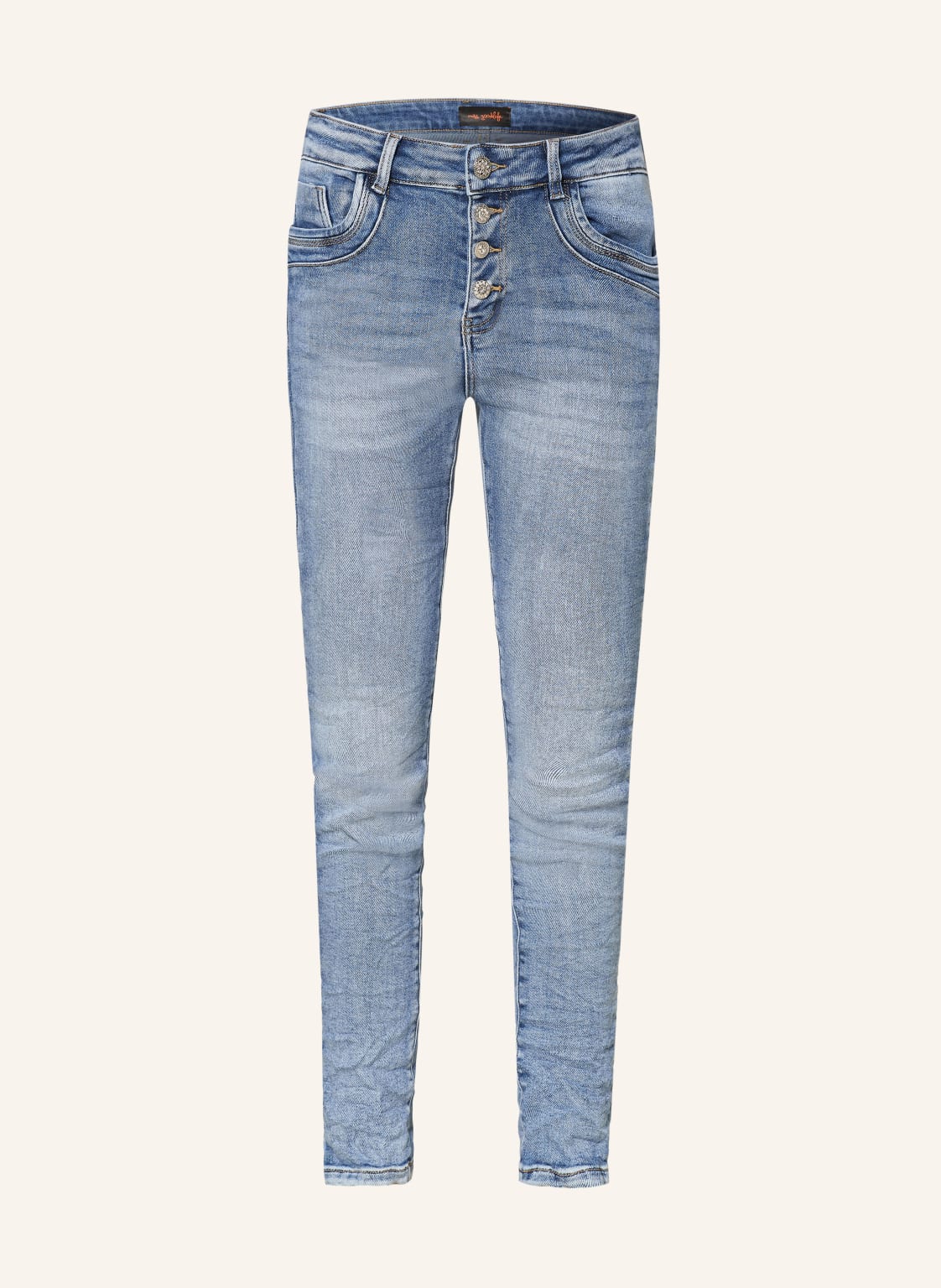 Miss Goodlife Skinny Jeans Star blau von miss goodlife