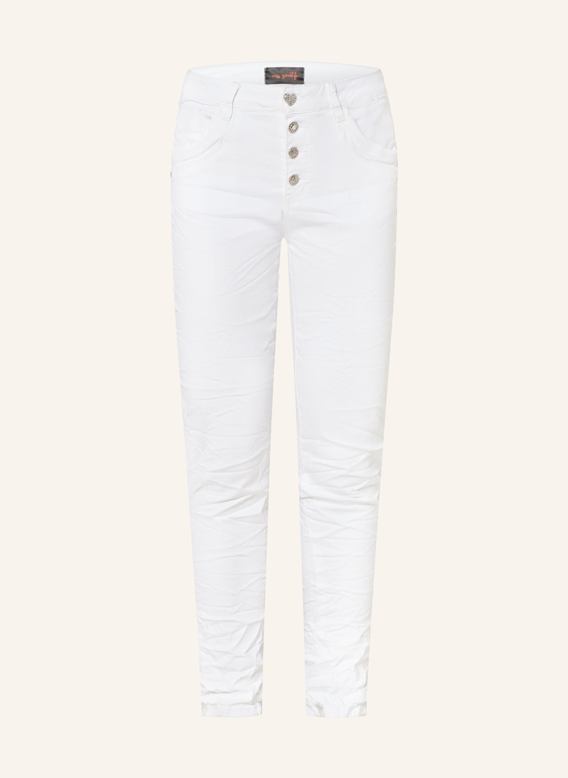 Miss Goodlife Skinny Jeans weiss von miss goodlife