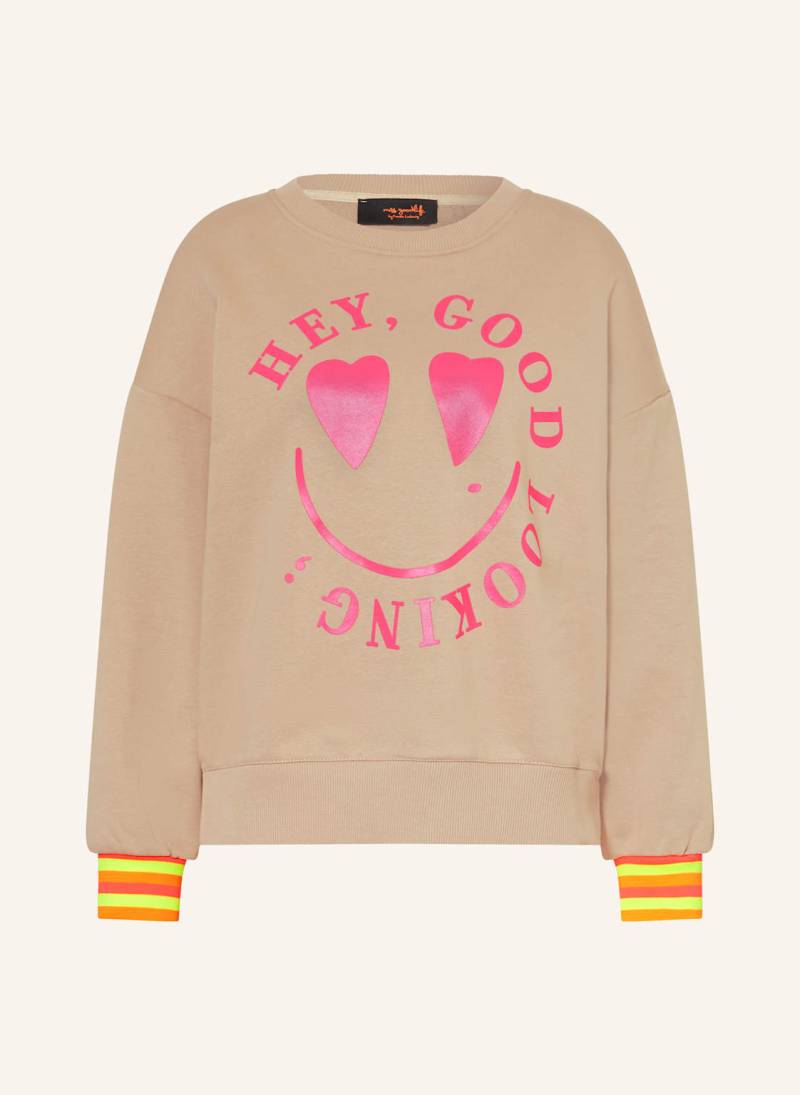 Miss Goodlife Sweatshirt beige von miss goodlife