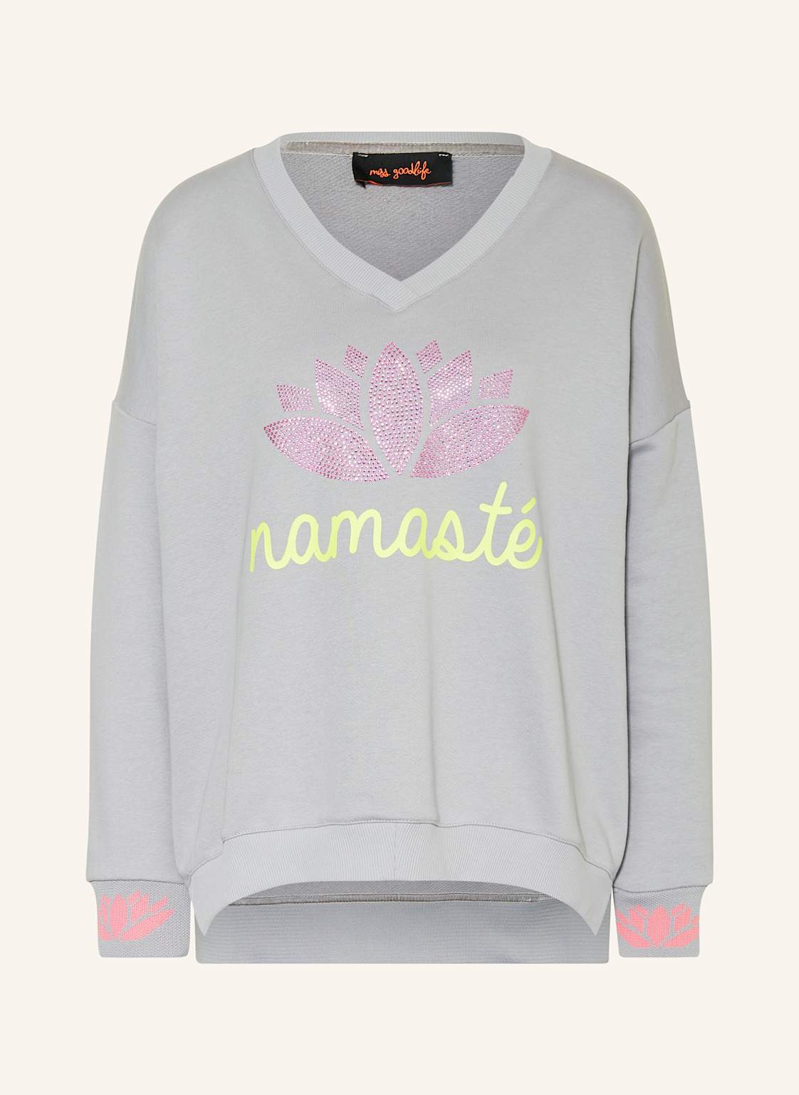 Miss Goodlife Sweatshirt grau von miss goodlife