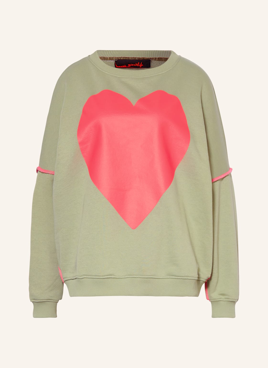 Miss Goodlife Sweatshirt gruen von miss goodlife