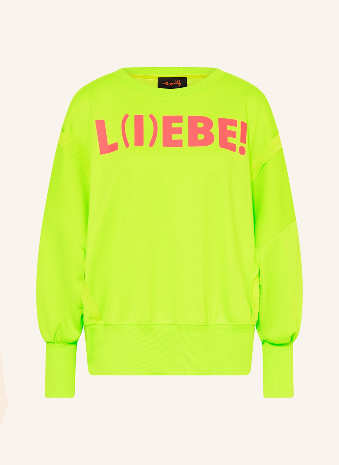 Miss Goodlife Sweatshirt gruen Miss Goodlife Sweatshirt gruen von miss goodlife
