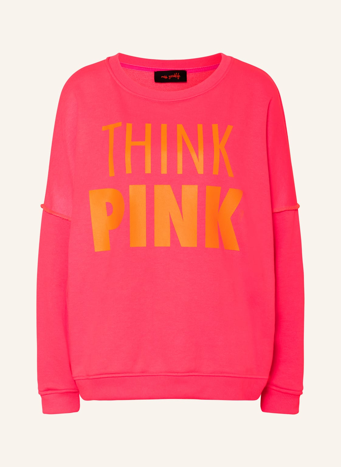 Miss Goodlife Sweatshirt pink von miss goodlife