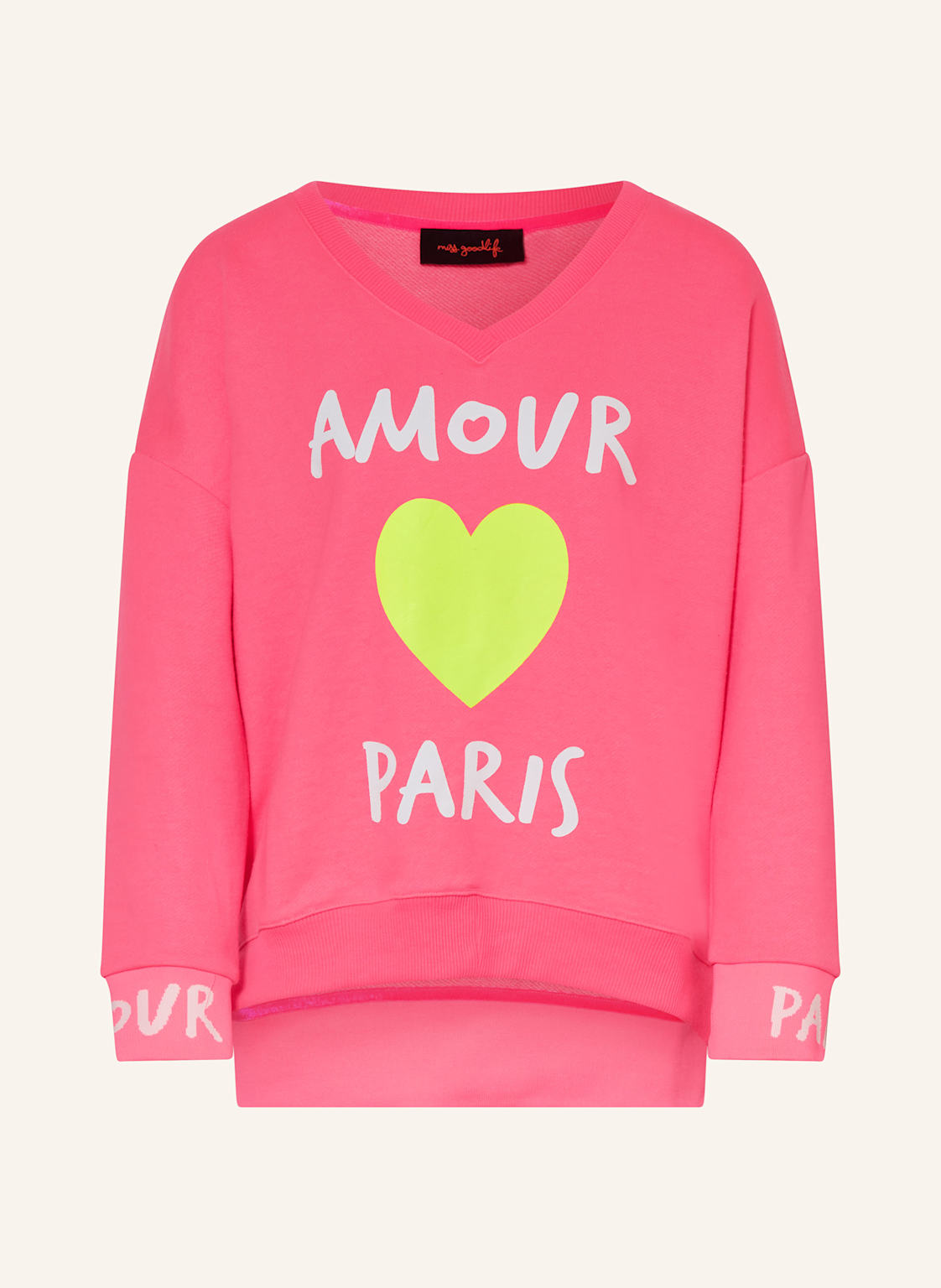 Miss Goodlife Sweatshirt pink von miss goodlife