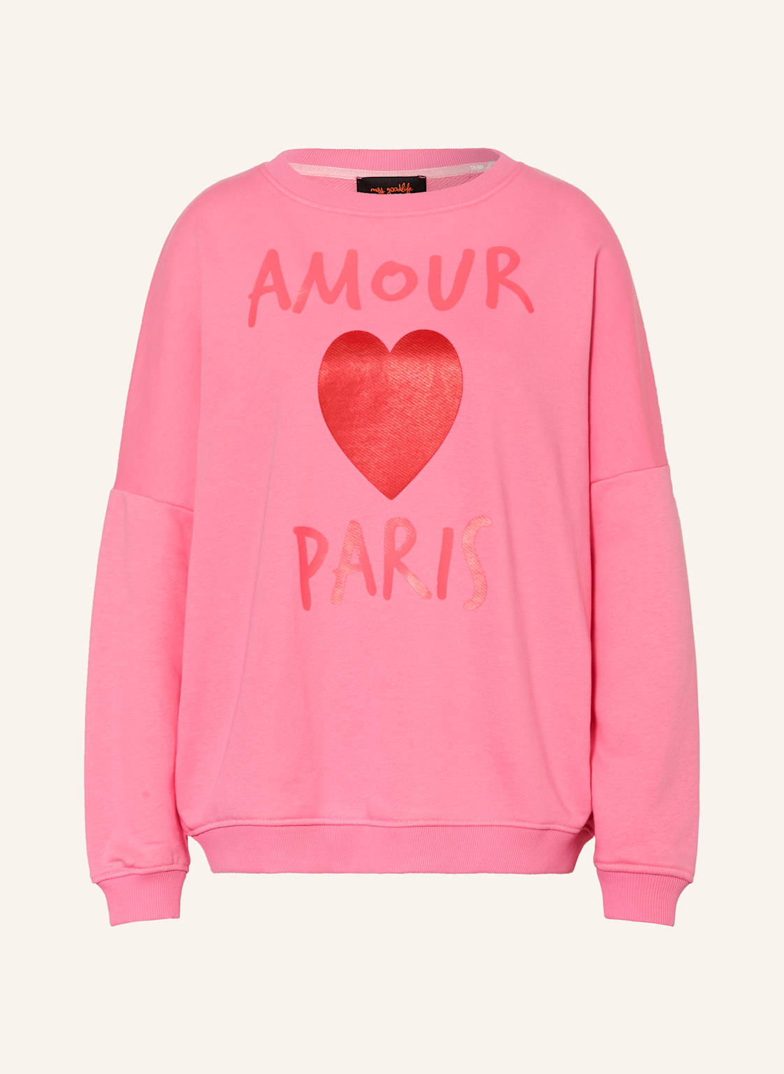 Miss Goodlife Sweatshirt rosa Miss Goodlife Sweatshirt rosa von miss goodlife