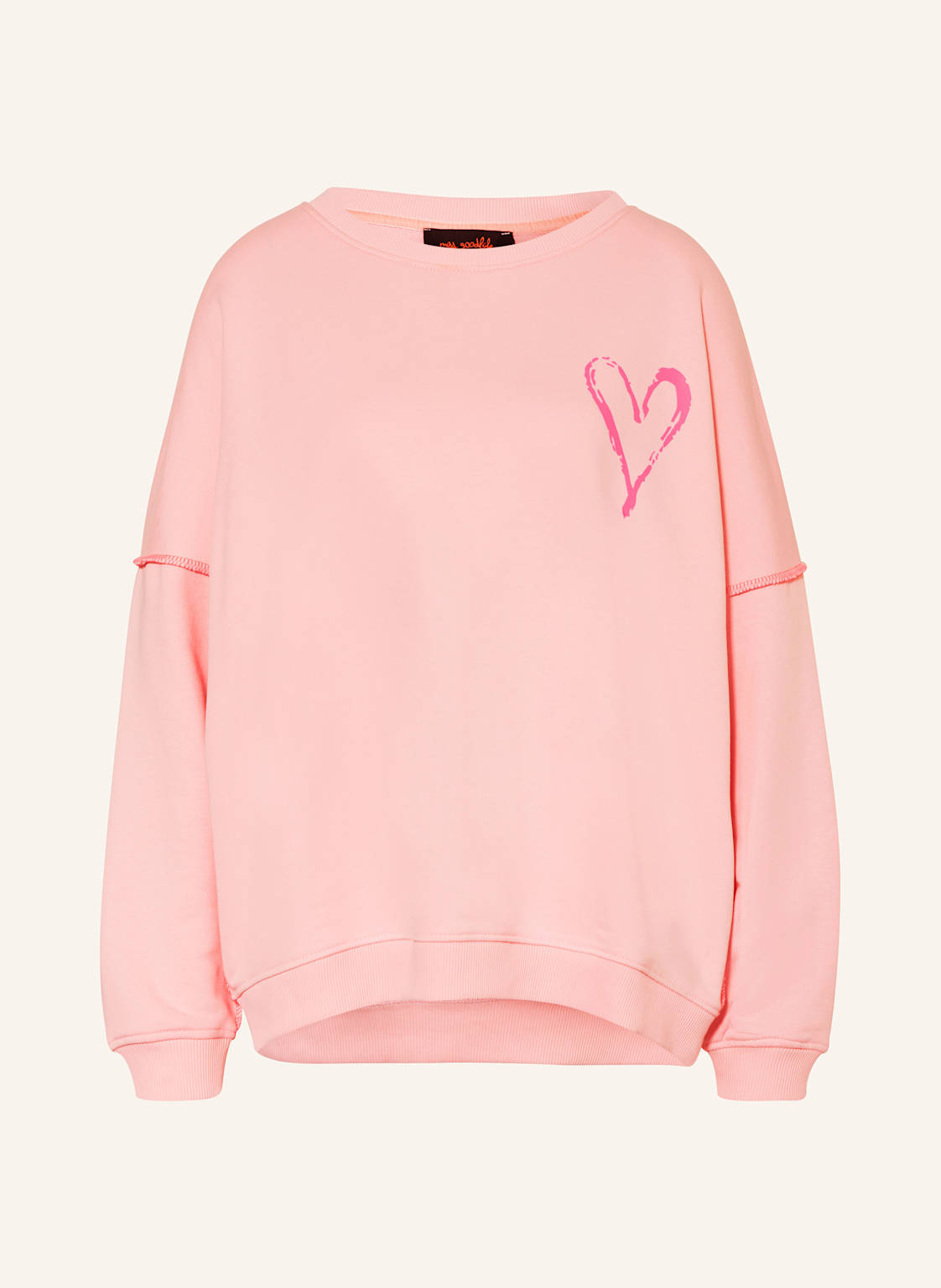 Miss Goodlife Sweatshirt rosa von miss goodlife