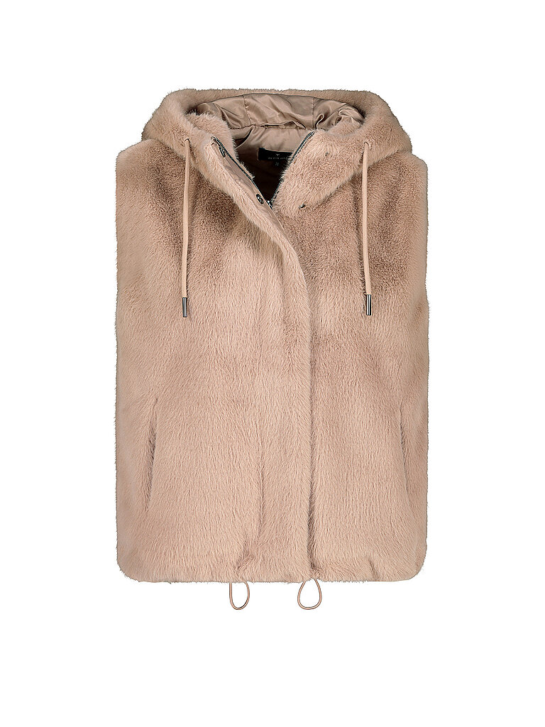 MONARI Gilet in Felloptik  braun | 34 von monari