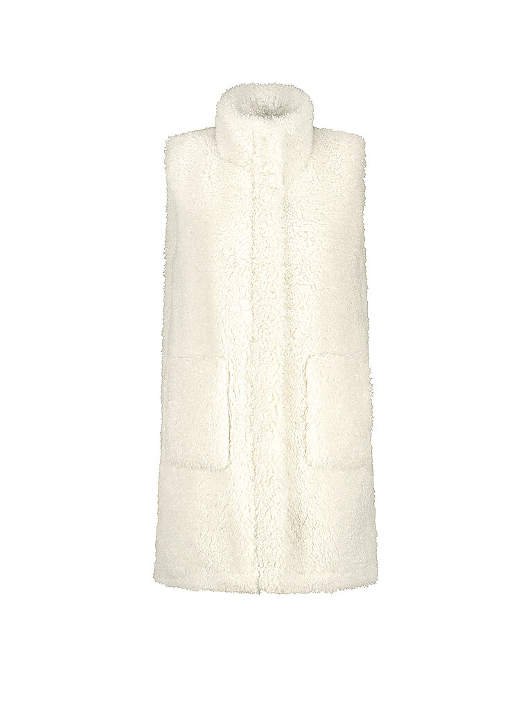 MONARI Gilet in Felloptik creme | 34 von monari