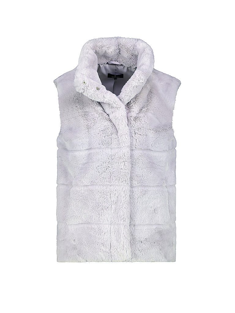 MONARI Gilet in Felloptik grau | 34 von monari