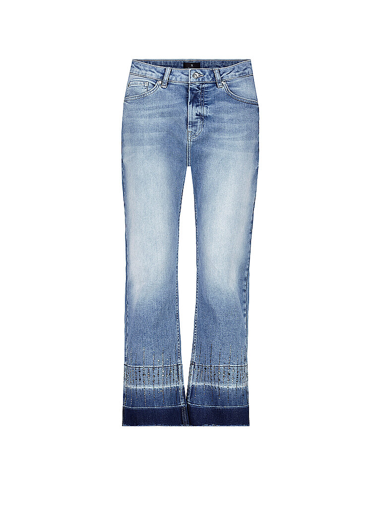 MONARI Jeans Bootcut Fit 7/8 blau | 34 von monari