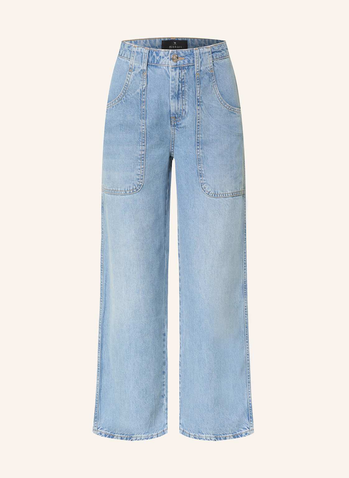 Monari 7/8-Hose In Jeansoptik blau Monari 7/8-Hose In Jeansoptik blau von monari
