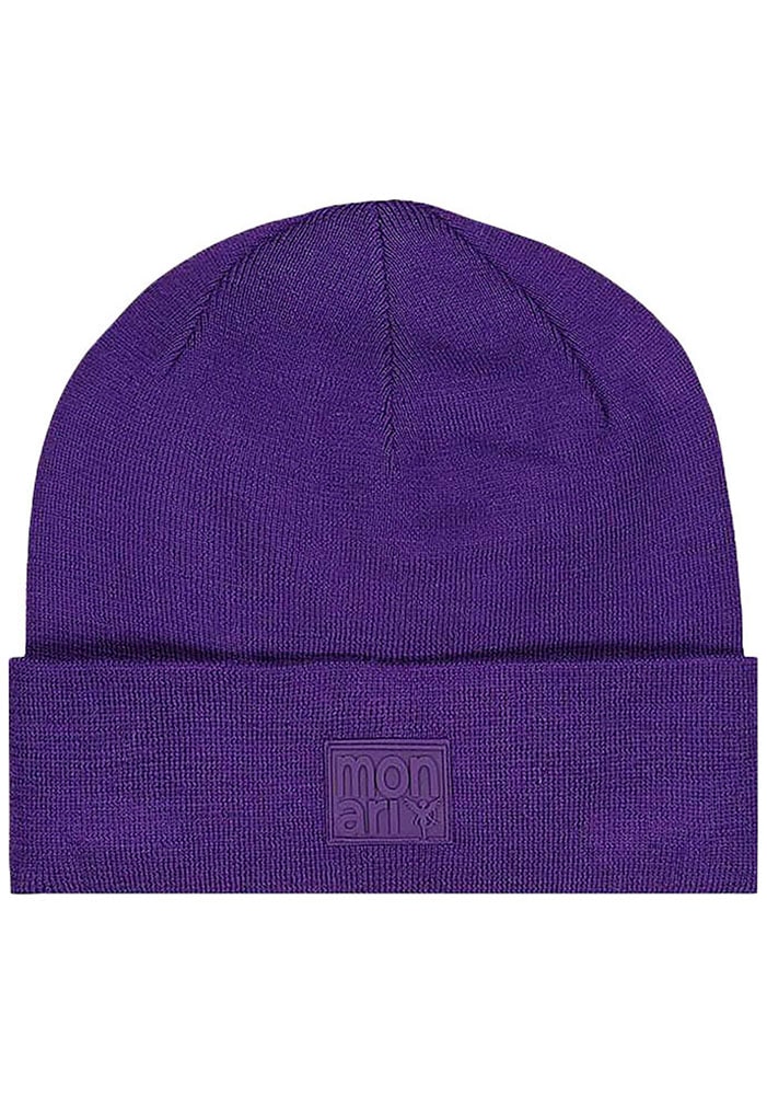 Monari Beanie, mit Patch von monari