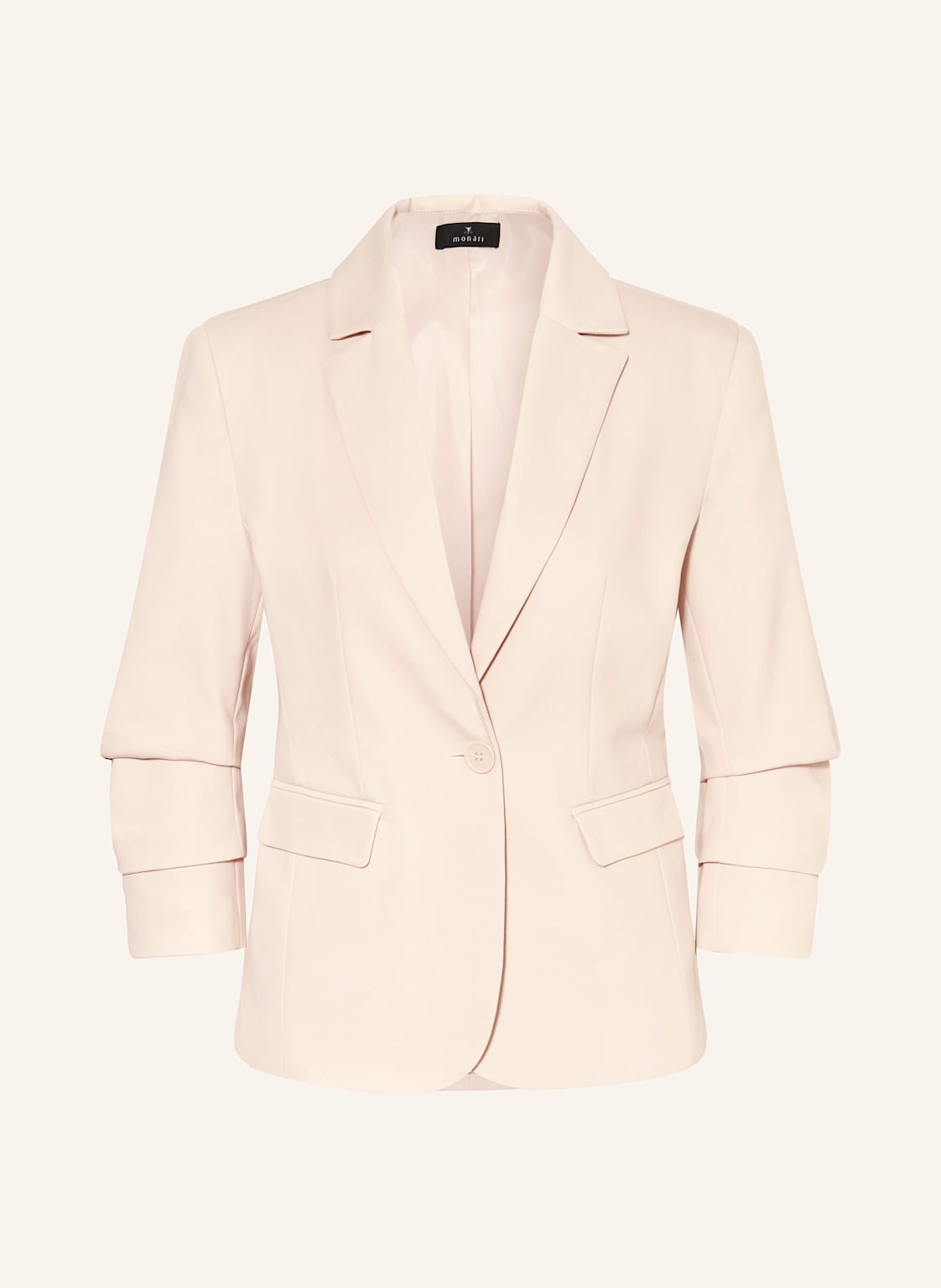 Monari Blazer Mit 3/4-Arm beige Monari Blazer Mit 3/4-Arm beige von monari