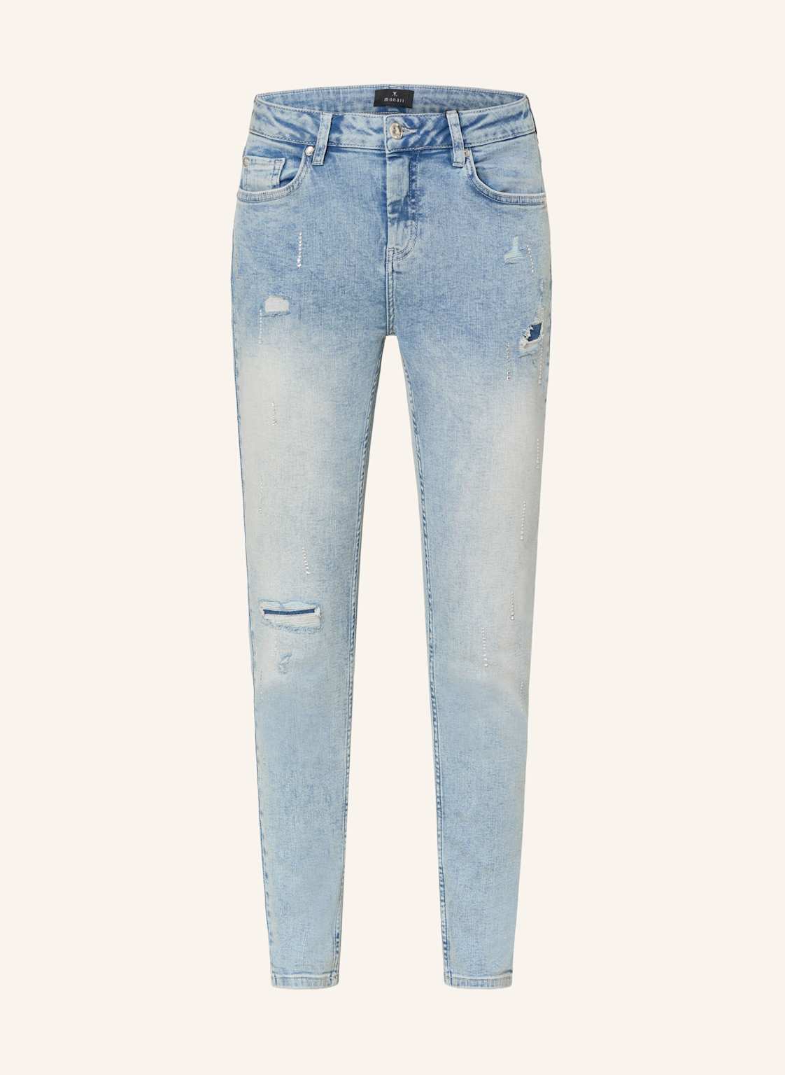 Monari Jeans Mit Schmucksteinen blau Monari Jeans Mit Schmucksteinen blau von monari