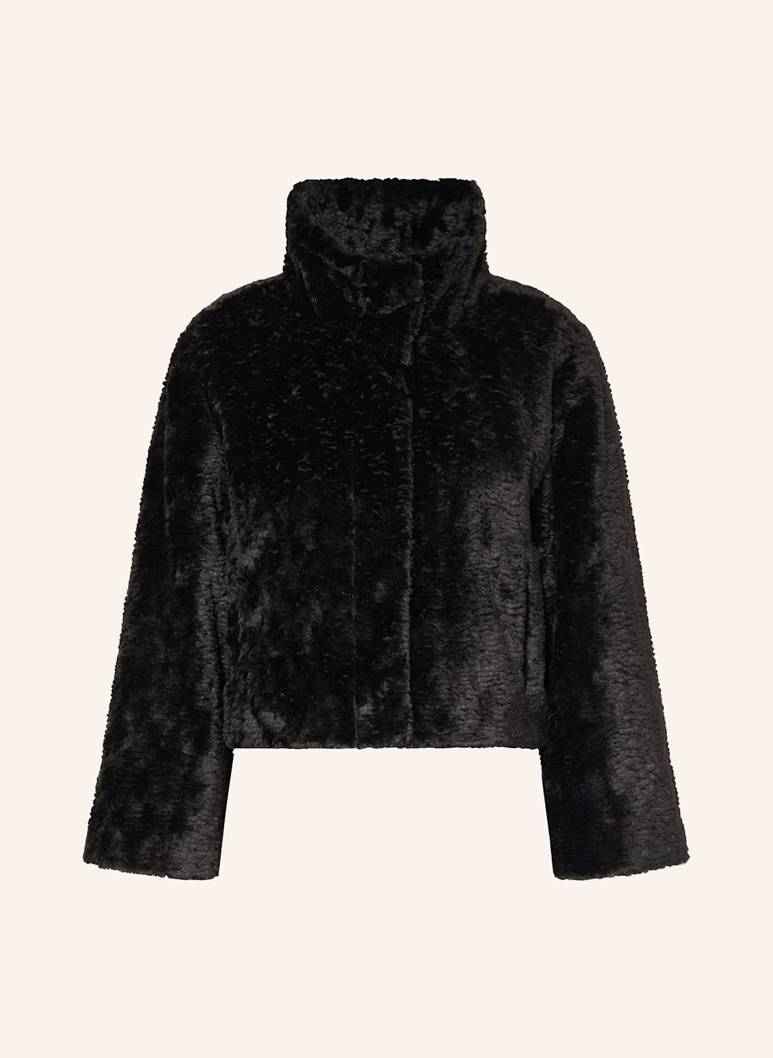 Monari Kunstpelz-Jacke schwarz Monari Kunstpelz-Jacke schwarz von monari