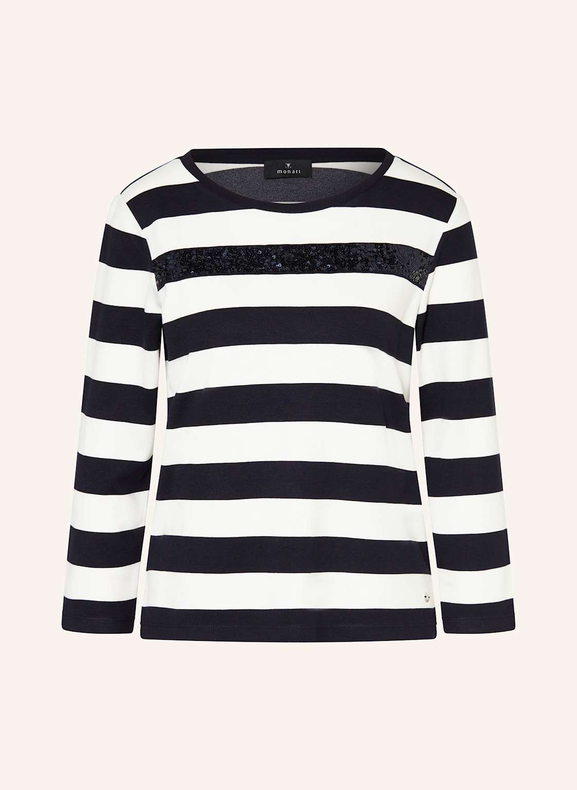 Monari Longsleeve Mit Pailletten blau Monari Longsleeve Mit Pailletten blau von monari