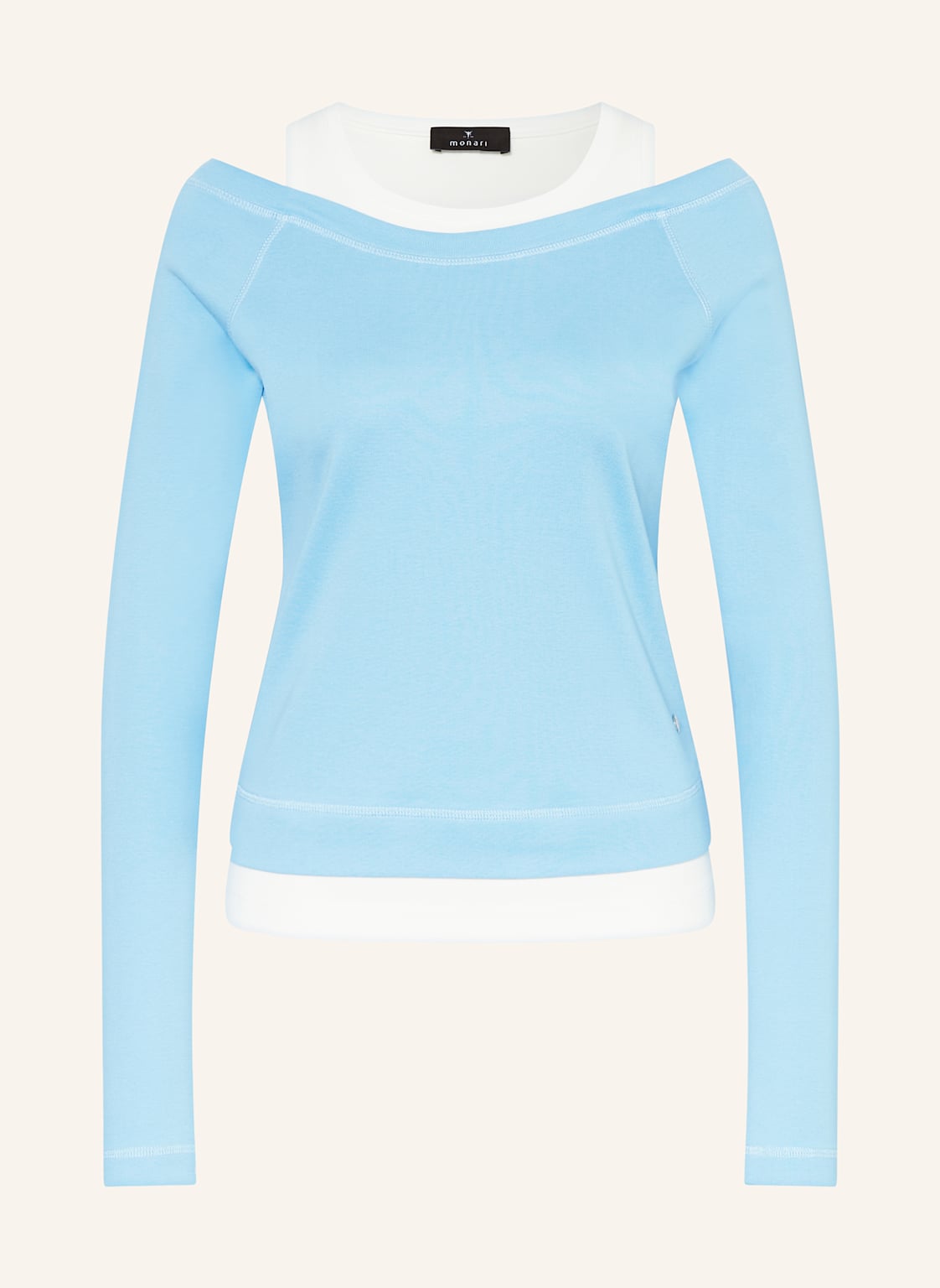 Monari Longsleeve blau von monari