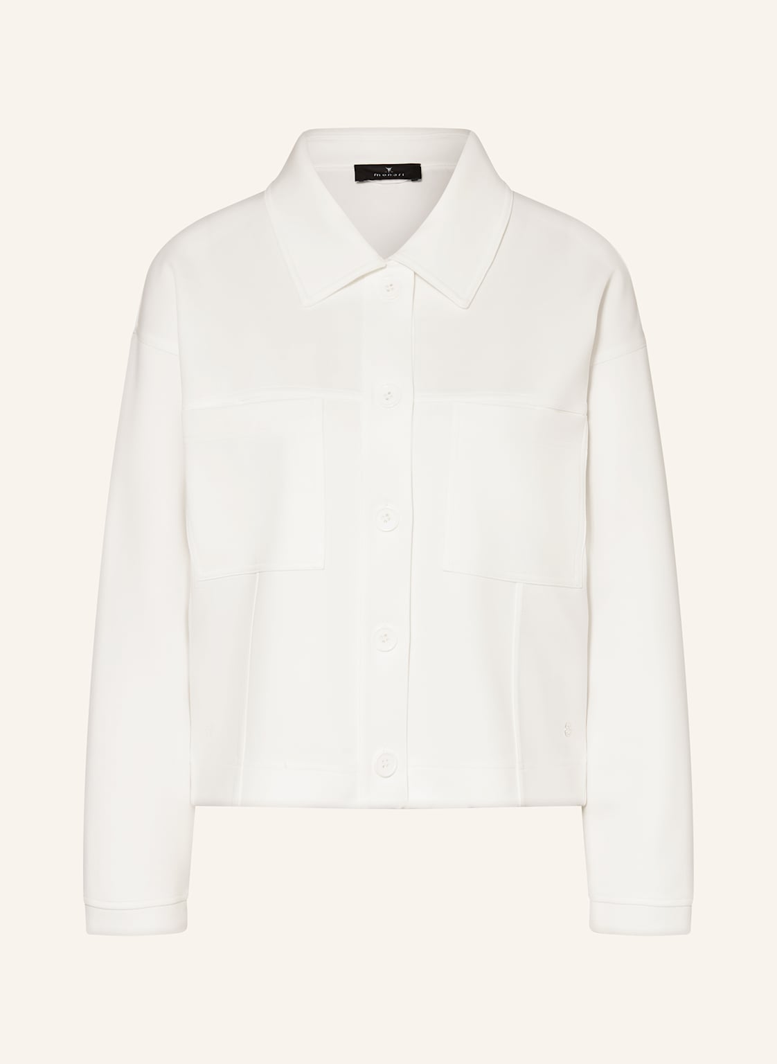 Monari Overshirt weiss von monari