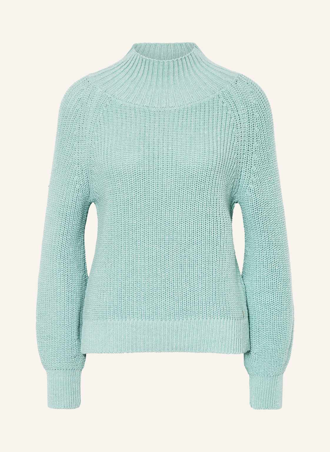 Monari Pullover Mit Glitzergarn gruen Monari Pullover Mit Glitzergarn gruen von monari